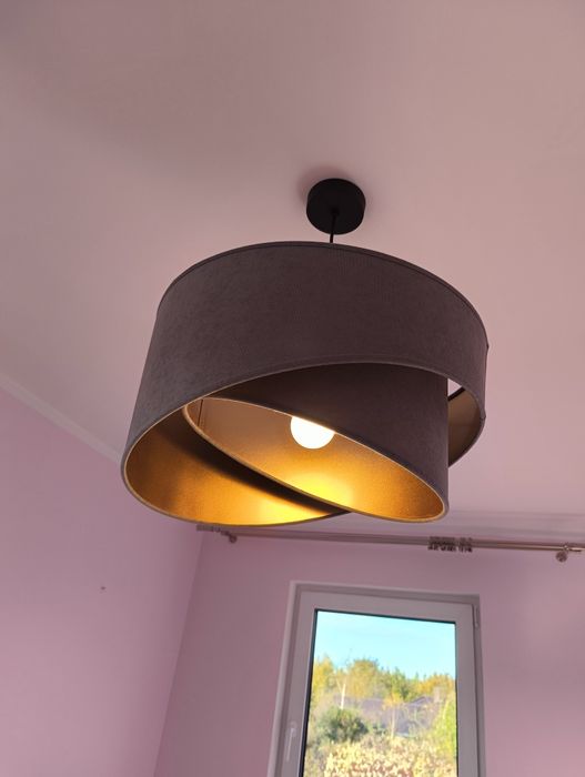 Lampa welurowa Light Home