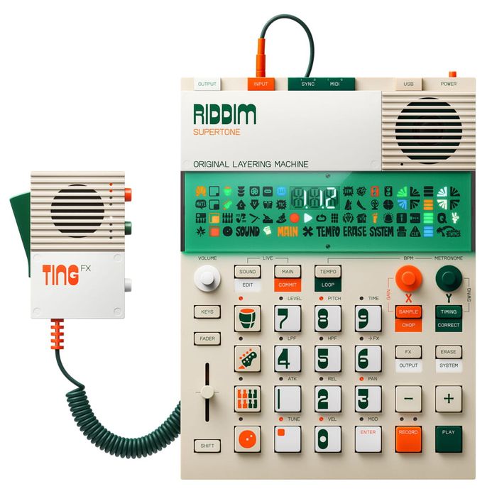 Teenage Engineering EP-40 + EP-2350 – sampler / sekwencer z mikrofonem