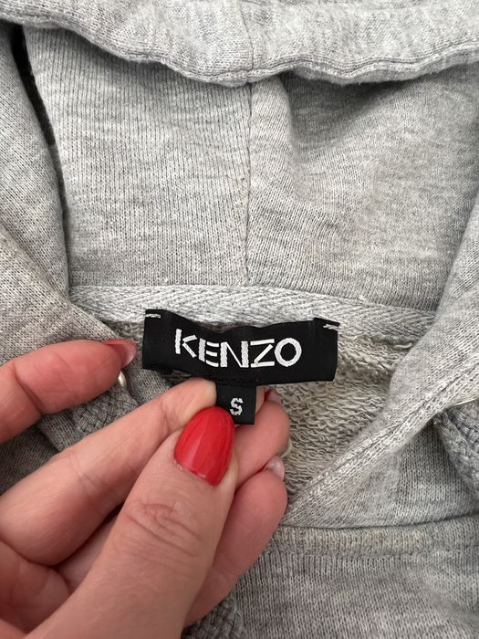 Стильный свитшот брендовый на флисе размер S kenzo
