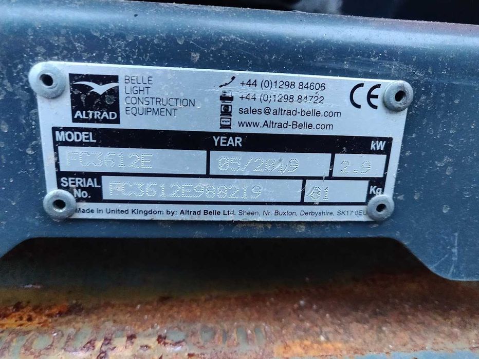 Zagęszczarka Belle 82kg Honda