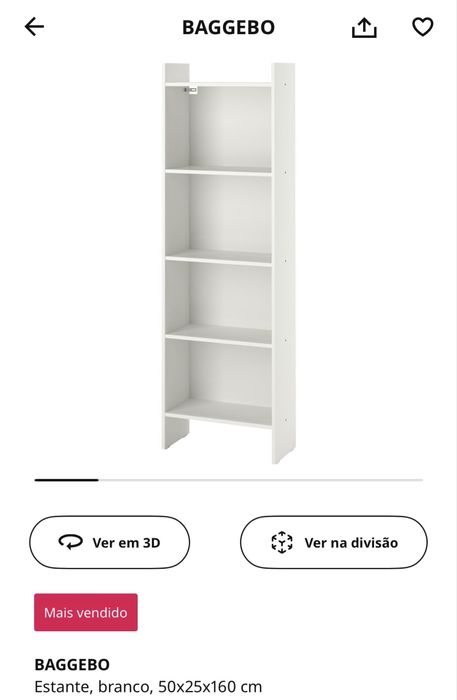 Estante Baggebo Ikea