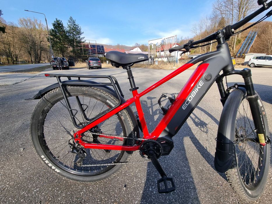 Rower elektryczny Ecobike RX500 suv 17 cali, faktura