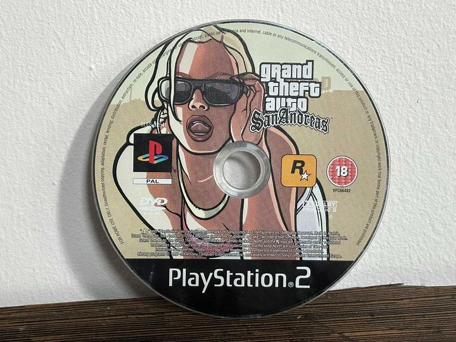 Gta San Andreas GTA SA PS2 Playstation 2