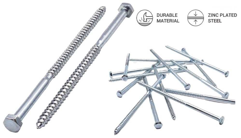 SKirco 70 parafusos sextavados M6 x 140 mm (274)