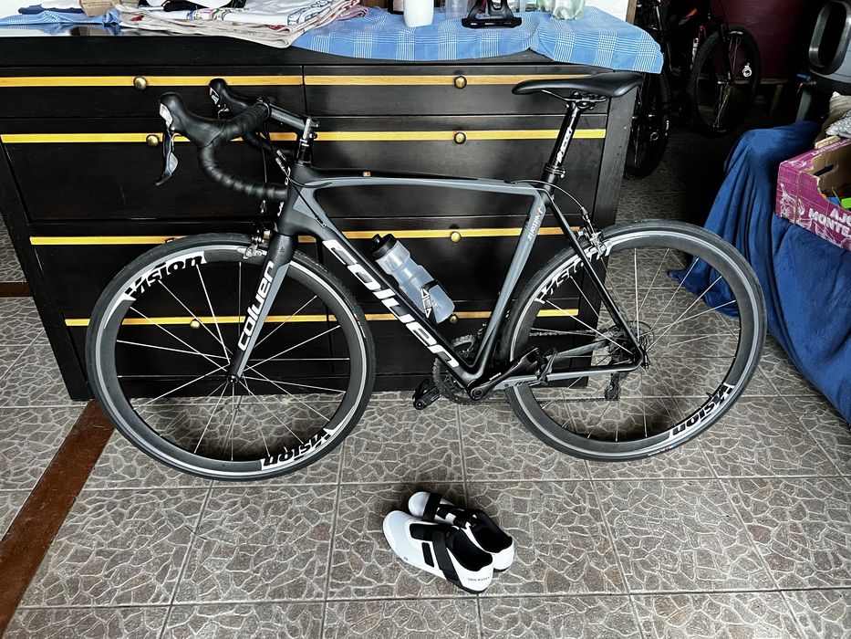 Bicicleta Estrada Coluer Carbono – Quadro 56– Rodas Vision carbono