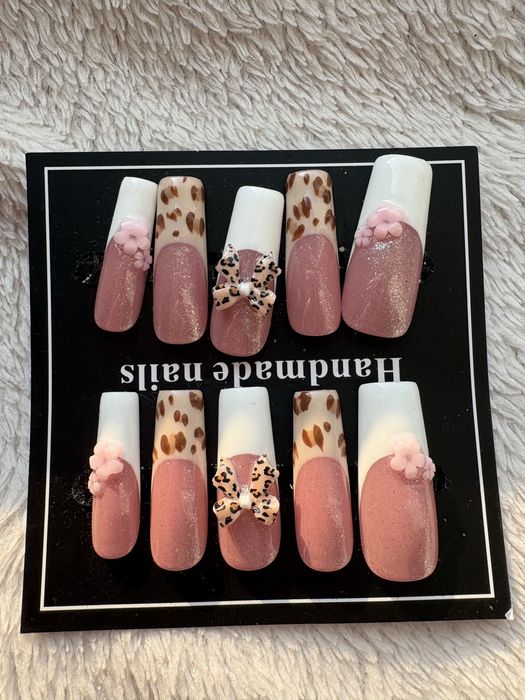 Press on nail handmade S sztuczne paznokcie