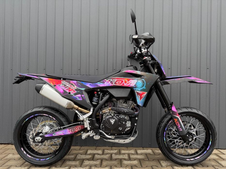 Новинка 2026 мотоцикл Kovi 300 Advance FR motard