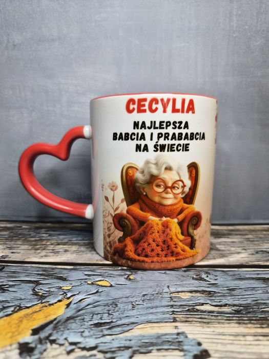 Kubek, prezent dla  Babci i Dziadka