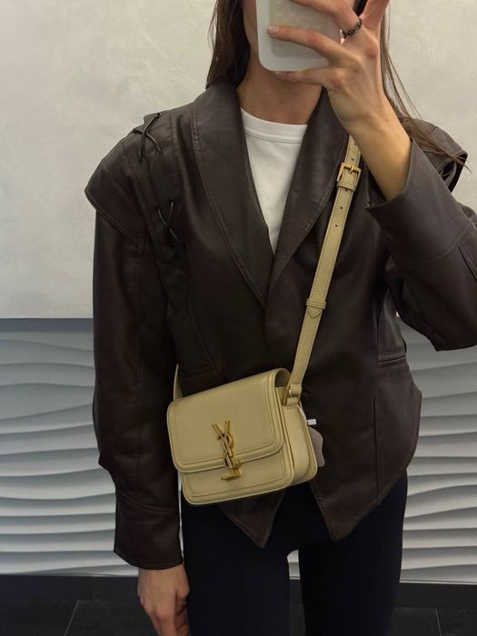 Сумочка Yves Saint Laurent Solferino Beige