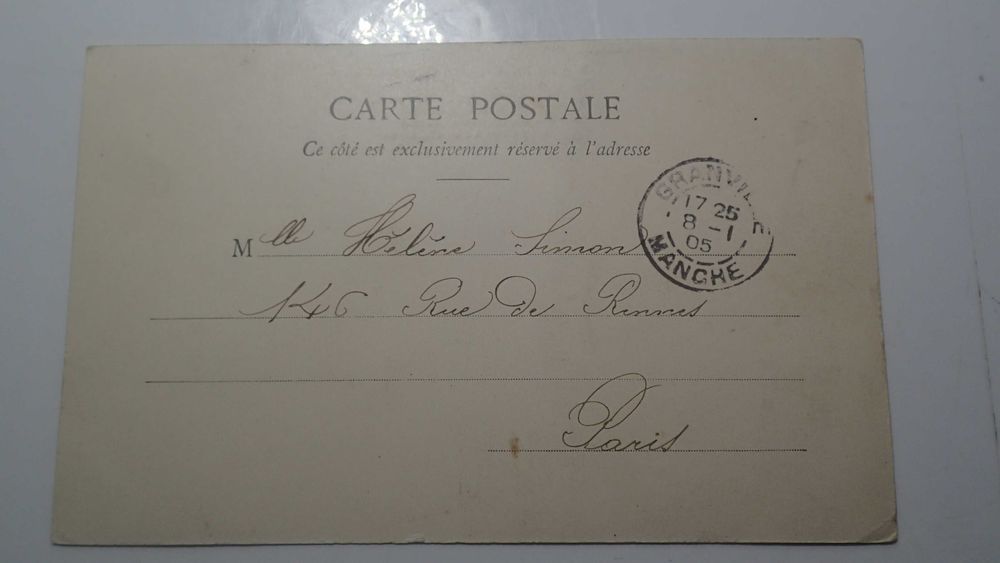 Lote de 4 postais antigos militares