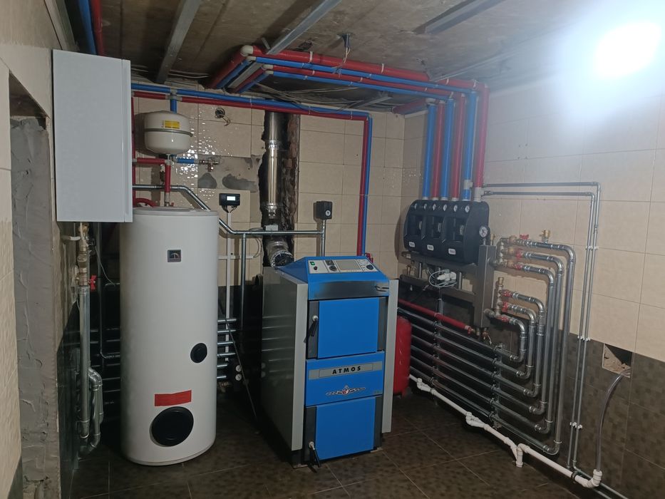 Услуги сантехника. Монтаж систем отопления,канализации, сантехнік