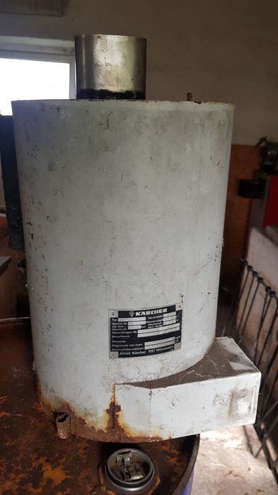 Obudowa wężownicy, piec karcher