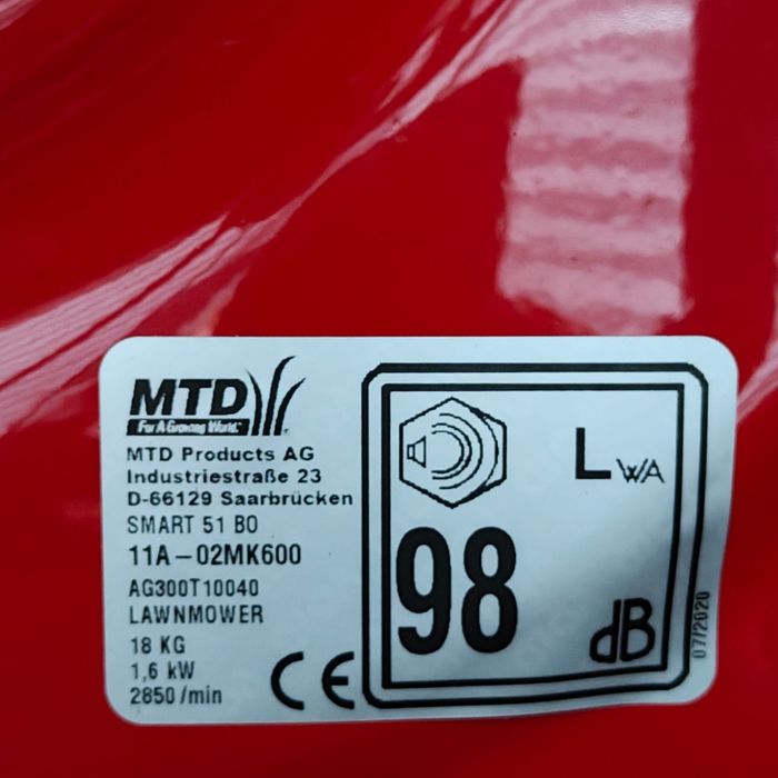 Kosiarka spalinowa MTD Smart 51 BO Nowa