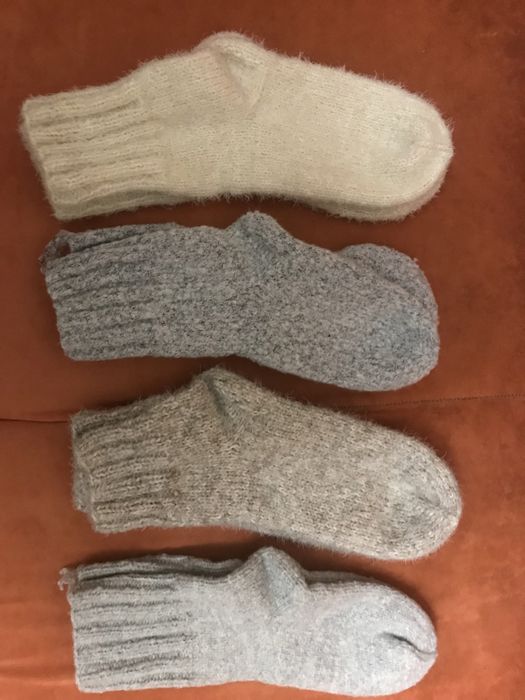 Носки вязаные теплые , ручная работа олх доставка от 2 пар