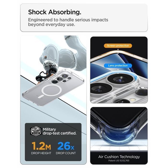 Spigen nakładka Ultra Hybrid MagSafe … Galaxy S26 Ultra przezroczysta