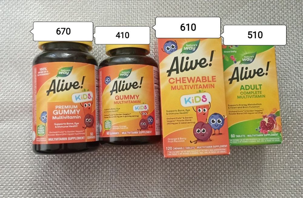 Мультивітаміни для дітей Alive