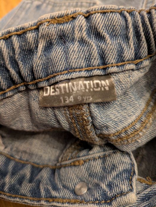 Spodnie Destination jeansowe dla dziewczynki 9 lat