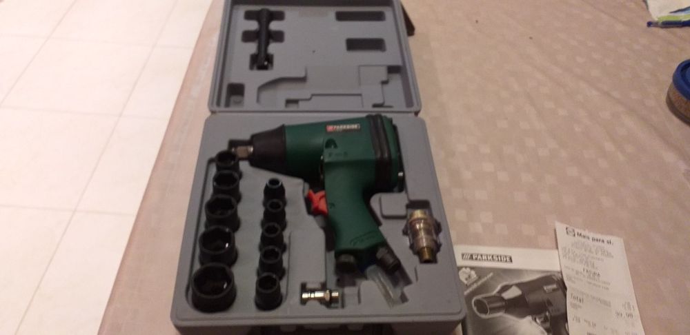 Pistola pneumática de impacto parkside(nova)