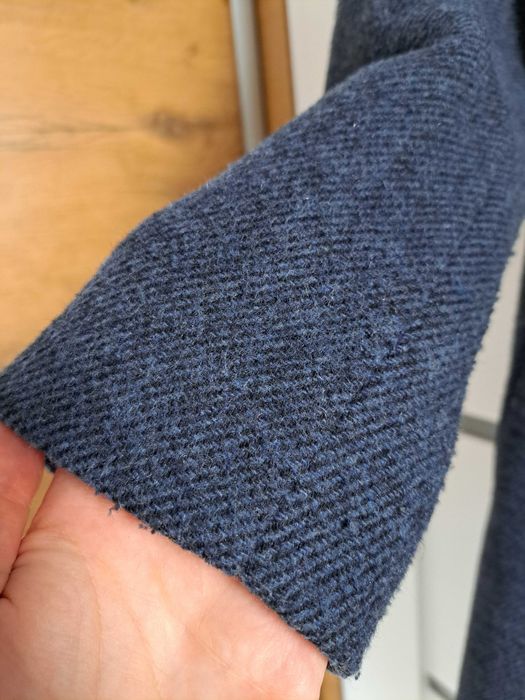 Płaszcz zimowy granatowy