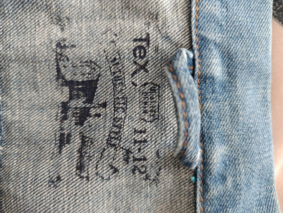 Kurtka jeansowa dziewczęca marki Tex rozmiar 11-12 lat
