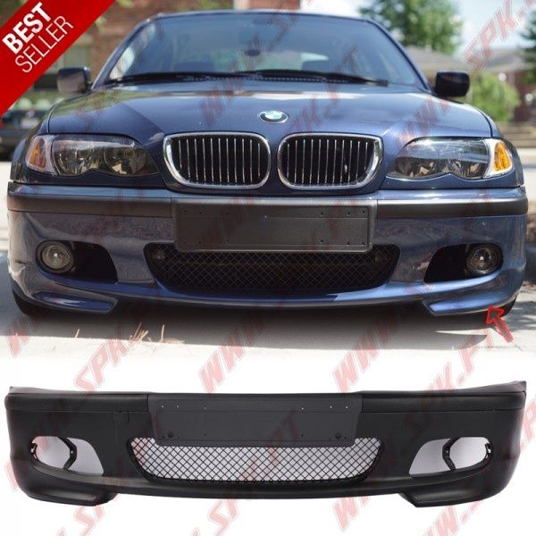 Para-Choques + Faróis Nevoeiro LOOK M BMW E46 (98-05) - Novo