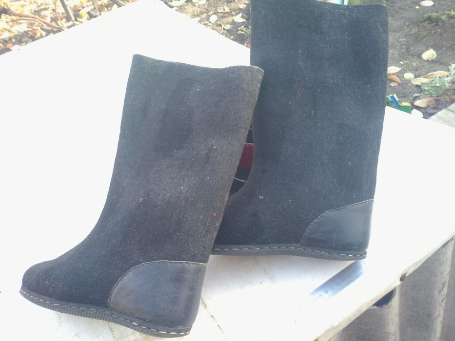Валенки с подошвой, новые
