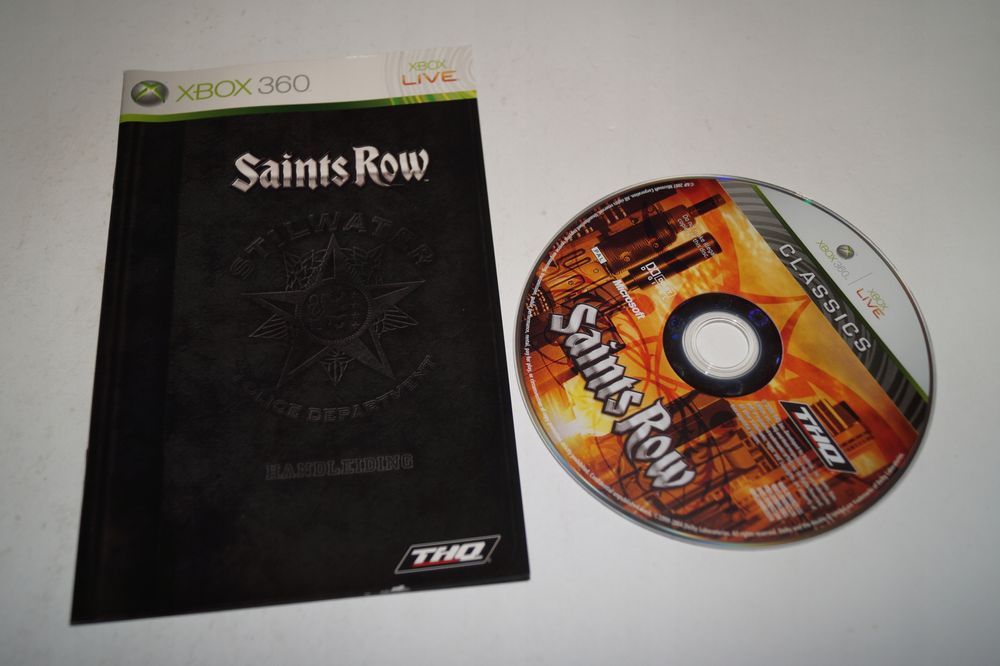 Saints Row Xbox 360 Pudełkowa