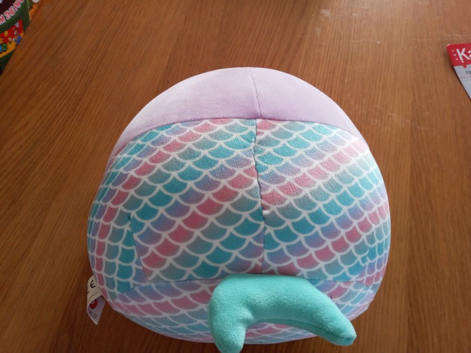 Squishmallows kot-syrena z rogiem jednorożca