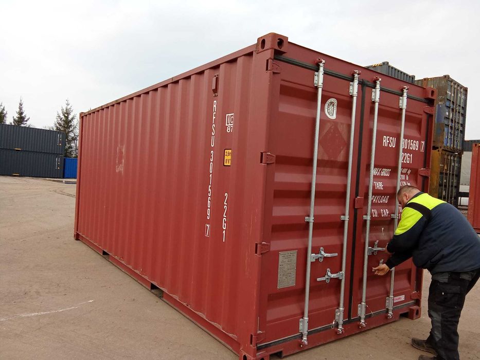 Kontener 20'DC Prawie Nowy