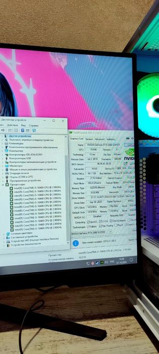 Игровой ПК i5 RTX 8gb CS2 RUST WOT gtaV stalker2 PUBG