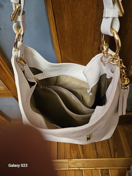 Сумка натуральная кожа Италия 40х30