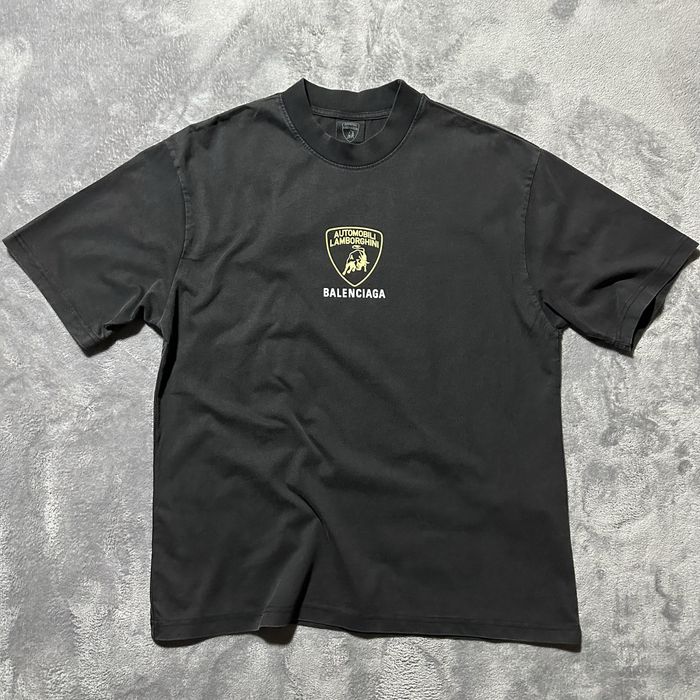 Футболка Balenciaga & Lamborghini S L