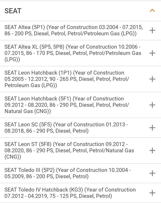 Reservatório de água novo para automóveis  wv , skoda e audi .
