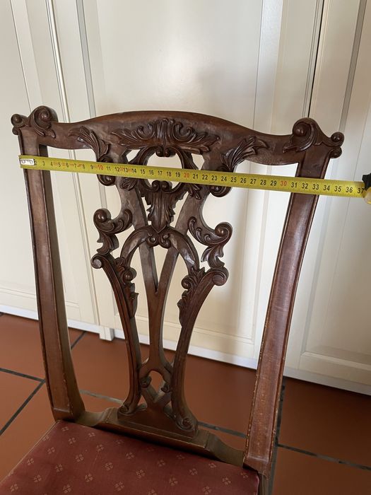 Pequena cadeira, estilo inglês