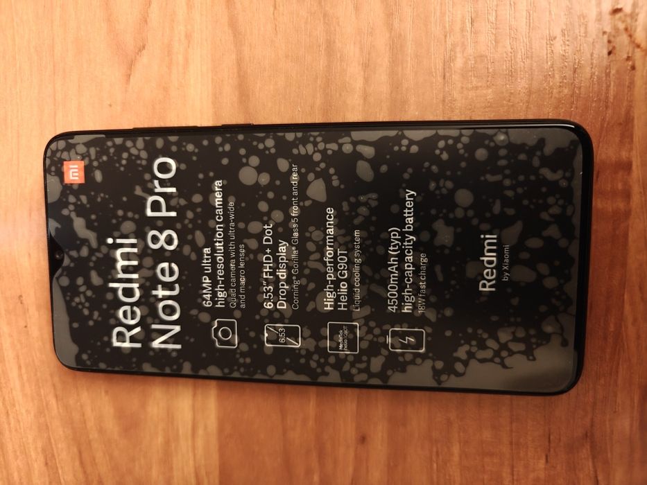 Redmi note 8 pro 6GB RAM / 128GB