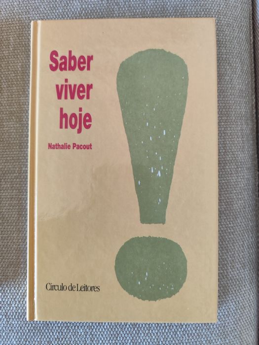 Livro Saber viver hoje por Nathalie Pacout