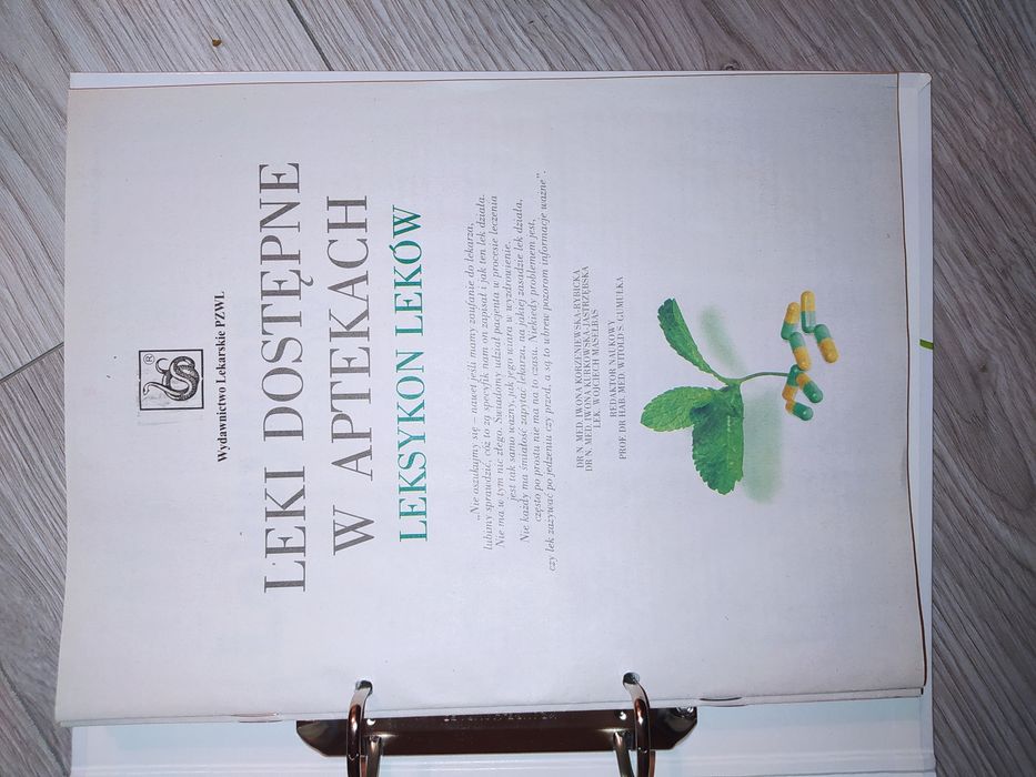 Leksykon leków segregator oddam