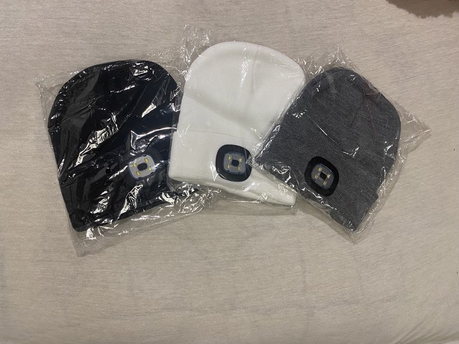 Шапка с фонариком