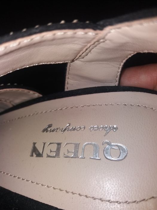 Босоніжки  замшові