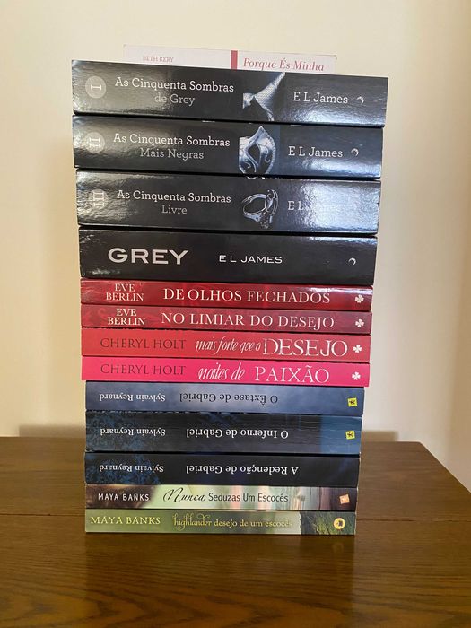 Literatura Erótica | Livros em muito bom estado / pouco manuseados