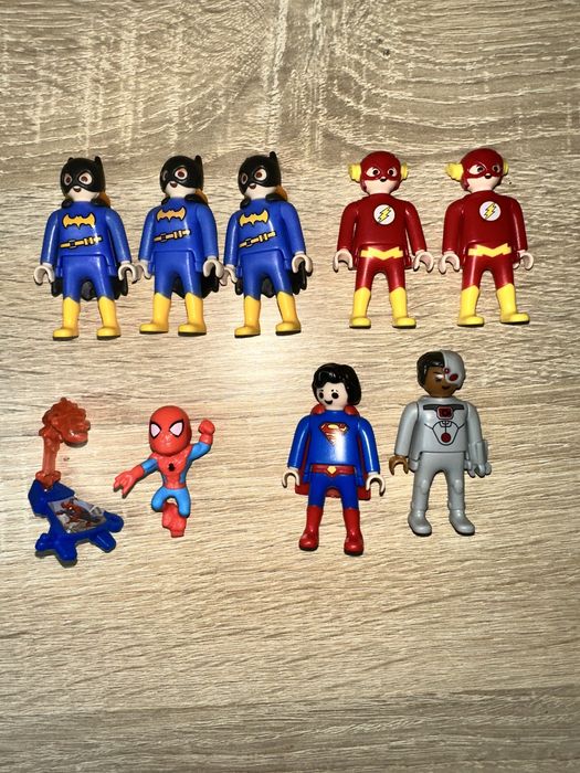 Кіндер колекція applaydu DC playmobil. Обмін або продаж ( див. Опис).