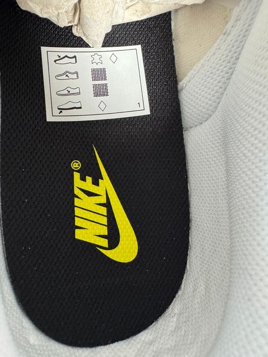 Nowe sneakersy męskie NIKE DUNK LOW męskie czarne białe żółte 45,5