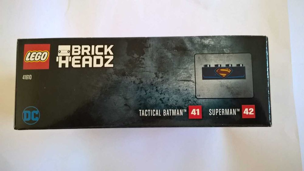 LEGO BrickHeadz DC 41610 Tactical Batman & Superman selado