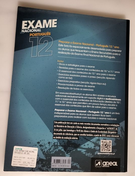 Preparação Exame Nacional Português 12°Ano
