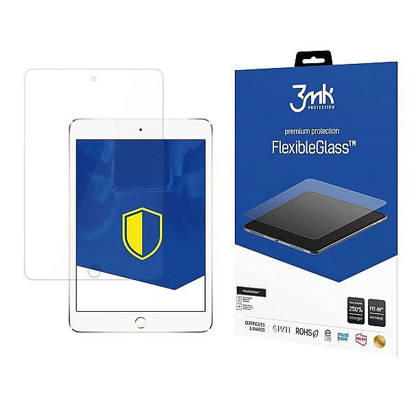 Szkło hybrydowe 3mk FlexibleGlass™ na iPad mini 7.9" 2015 (4 gen.)