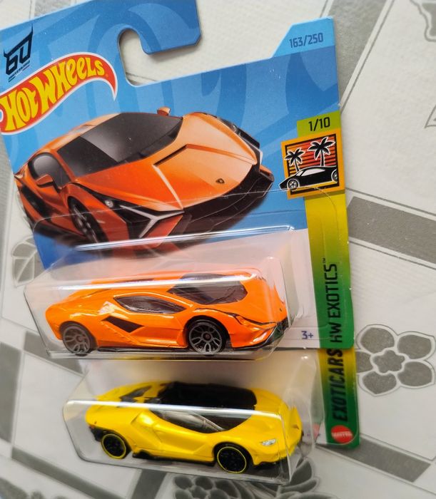 4×Hot Wheels Lamborghini