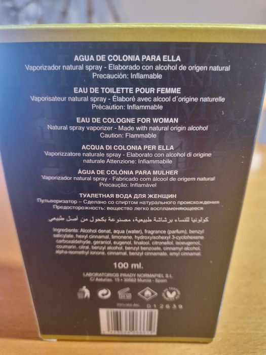 Perfume/Água de Colónia para mulher
