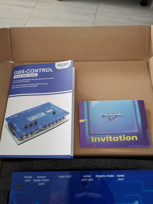 GBS Controlo para Retrogames