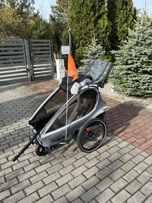 Qeridoo Kidgoo 1 przyczepka rowerowa