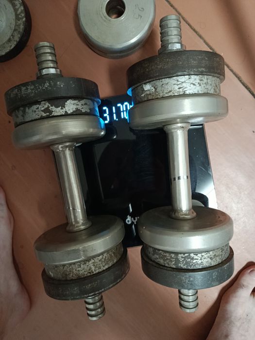 Гантели металлические 42 кг